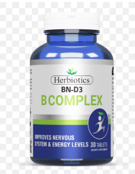  HERBIOTICS BN-D3 ( improves nervous system and energy level)